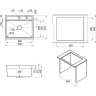 Кухонная мойка GRANULA KITCHEN SPACE KS-6051 золото сатин 6051 ZOLOTO CATIH